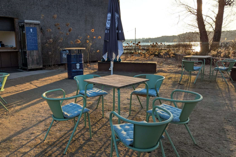 Außengastronomie Bereich vom Fährhaus Rothenhusen